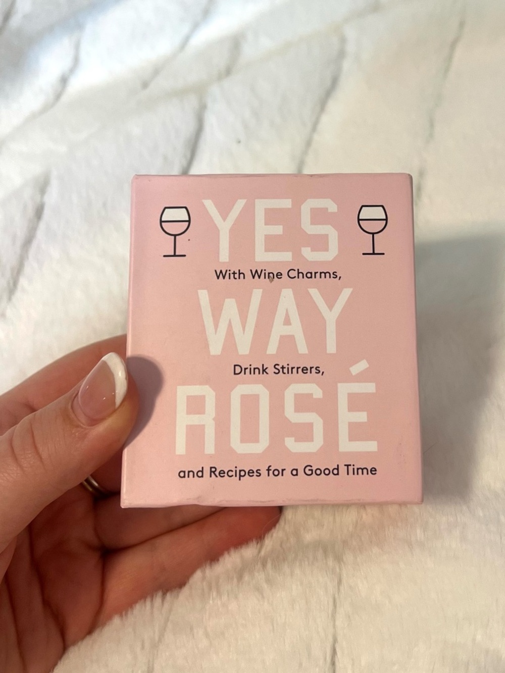 Yes Way Rosé Gift Set – Wine Charms & Drink Stirrers – NWOT